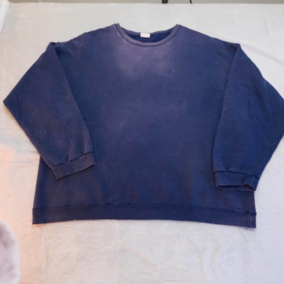 Vintage Hanes Sweatshirt XL Extreme Sun Faded Mens Workwear Designer Distressed - Picture 1 of 15